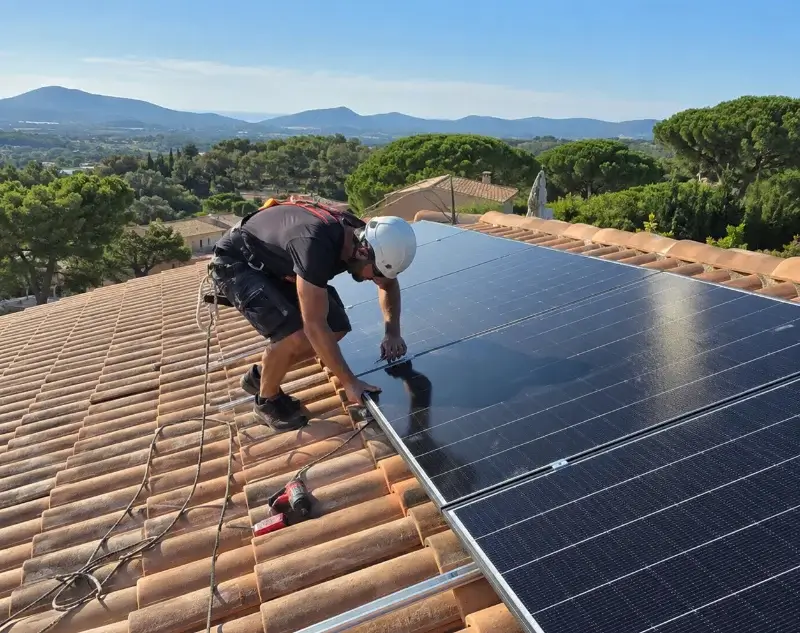 Installateur panneaux solaires Douville — pose photovoltaïque sur toiture