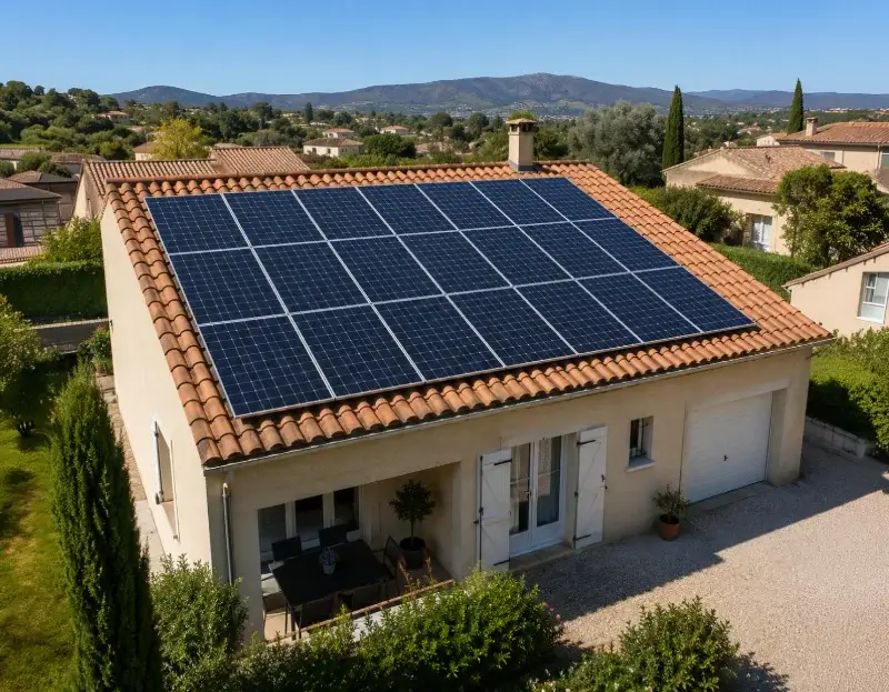 Prime à l'autoconsommation panneaux solaires Douville — aide financière de l'État